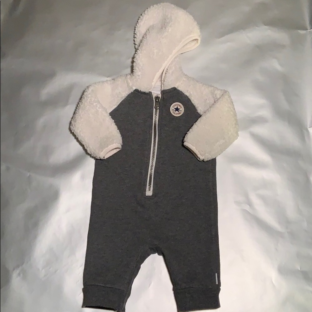 3-6 Month Authentic Converse All Star Hooded Suit